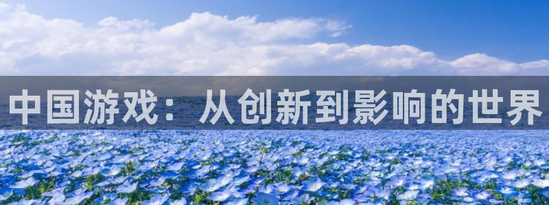 广东亿万28电子科技有限公司：中国游戏：从创新到影响的世界